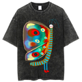Butterfly1 Solid Unisex Vintage Washed Tee