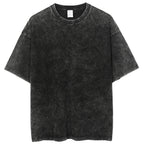Solid Unisex Vintage Washed Tee