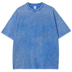 Solid Unisex Vintage Washed Tee