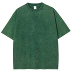 Solid Unisex Vintage Washed Tee