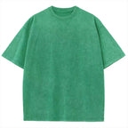 Solid Unisex Vintage Washed Tee
